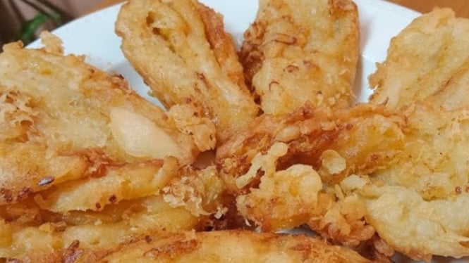 Ilustrasi Pisang Goreng Crispy