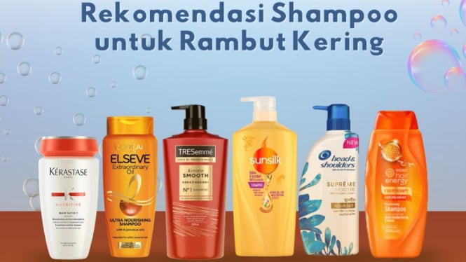 Rekomendasi Shampoo untuk Rambut Kering