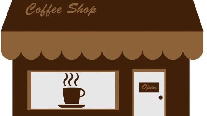 Ilustrasi Membuka Bisnis Coffe Shop