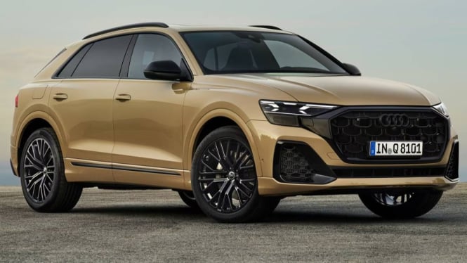 Audi Q8 2025 dengan desain coupe yang mewah