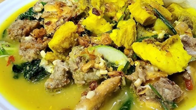 Rujak Soto khas Banyuwangi yang nikmat dan medhok