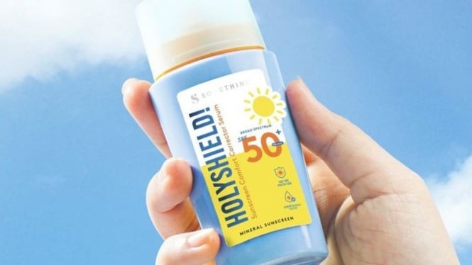 Somethinc Holyshield, Sunscreen yang cocok untuk kulit kusam