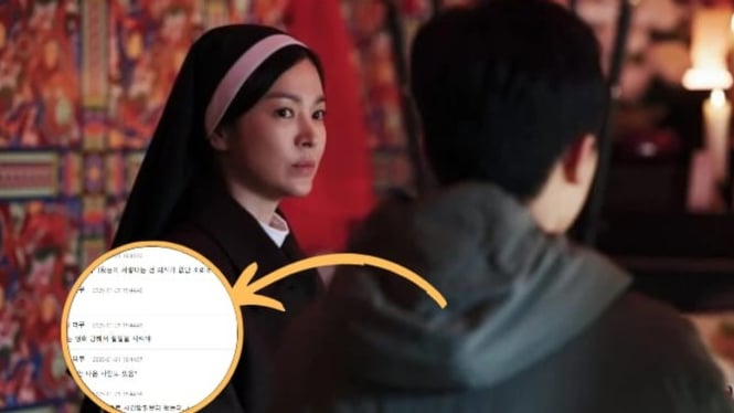 Akting epik Song Hye Kyo dalam Dark Nuns