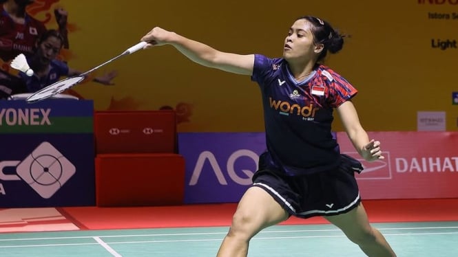 Georgia Mariska Tunjung di Indonesia Masters 2025