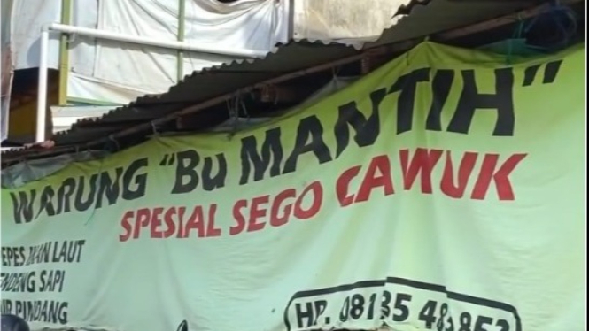 Warung Sego Cawuk Bu Mantih