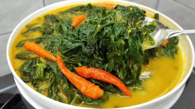 Resep Gulai Daun Singkong