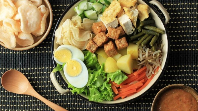 Gado – gado makanan tradisional Indonesia