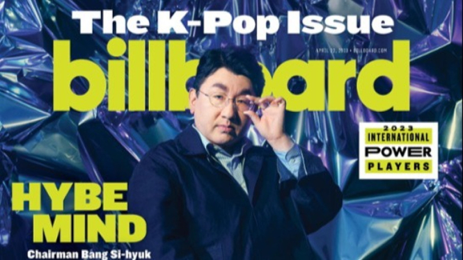 Bang Si-hyuk, ketua HYBE, di sampul Majalah Billboard