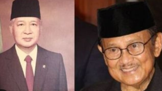 Soeharto dan B. J. Habibie