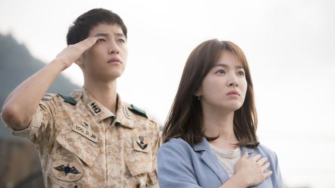 Song Joong Ki dan Song Hye Kyo dalam Drama Korea Descendant of The Sun