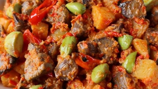 Sambal Goreng Kentang Ati Ampela