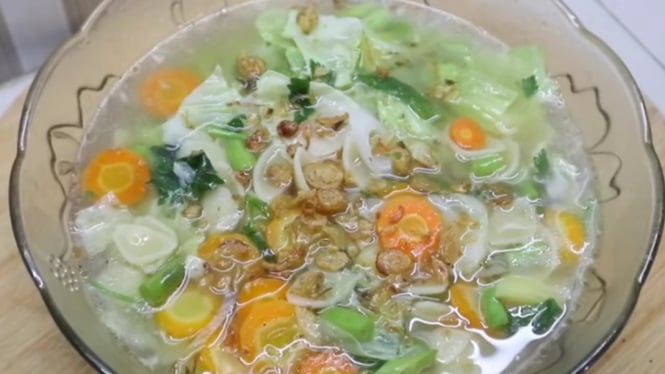 Resep sayur sop sederhana