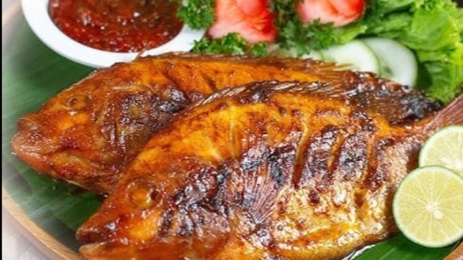 Ikan bakar banjar