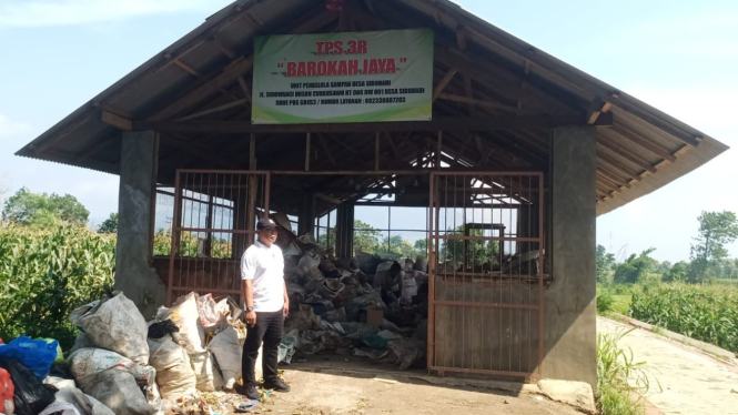 Kades Sidodadi, Sidik Wibisono tinjau TPS 3R Barokah Jaya