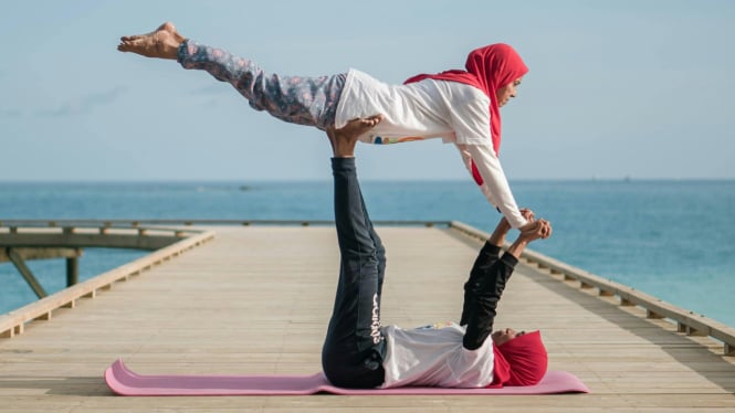 Yoga termasuk olahraga ringan yang bisa dilakukan saat puasa