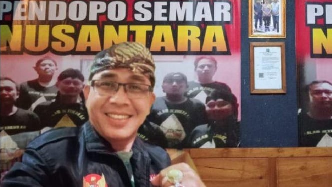 Uny Saputra Ketua Pendopo Semar Nusantara