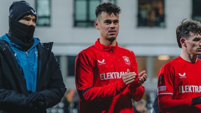 Mees Hilgers, gagal membawa FC Twente menang atas Bodo/Glimt