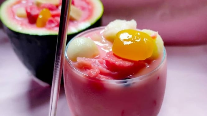 Watermelon Punch ala Korea, Subak Hwachae