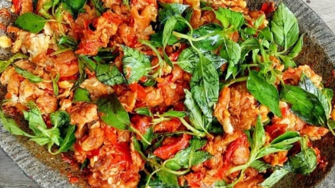 Resep Sambal Tempe Kemangi Simpel : Menu Sahur Sederhana