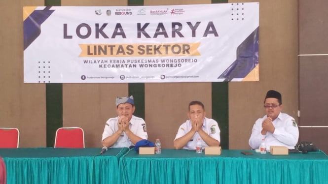 Puskesmas Wongsorejo Gelar Lokakarya Lintas Sektor