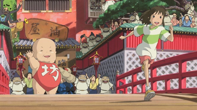 Spirited Away, anime terbaik karya Studio Ghibli