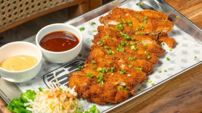 Ilustrasi Chicken Katsu