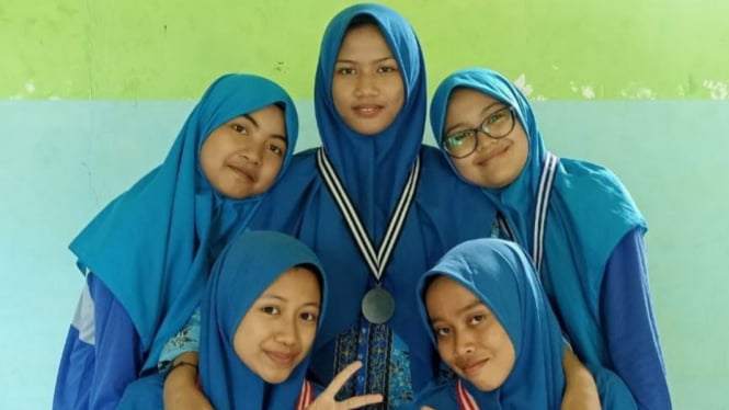 5 Siswi SMP Tarbiyatul Muhibbin ke Final JSO Tingkat Provinsi