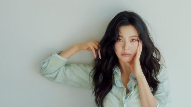 Lee Sun Bin dalam majalah Singles