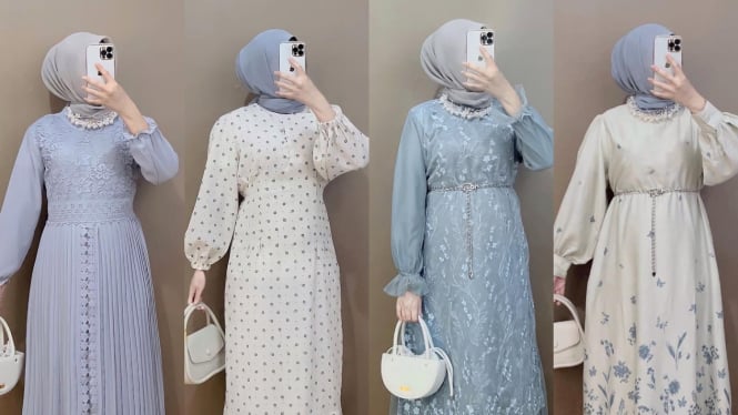 Ilustrasi OOTD Lebaran