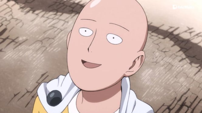 Saitama - One-Punch Man, karakter paling overpower di dunia anime