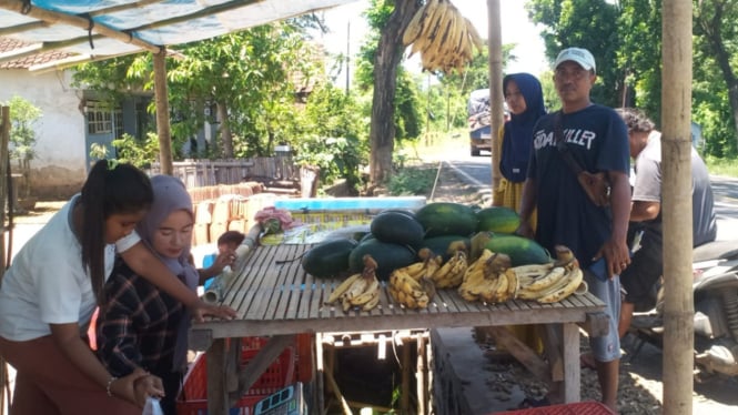 Semangka dan Blewah Laris Manis Saat Ramadan di Banyuwangi