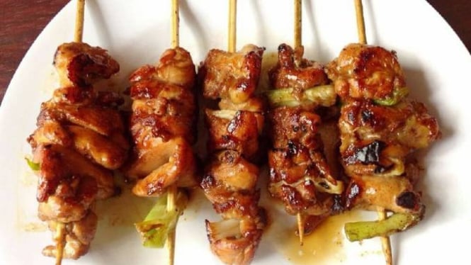 Ilustrasi Chicken Yakitori sate khas Jepang cocok untuk berbuka puasa