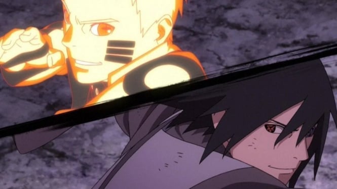 Naruto dan Sasuke, tokoh anime populer