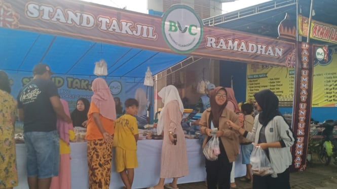 BVC Bangsring Jual Takjil, Hasilnya untuk Dhuafa dan Anak Yatim