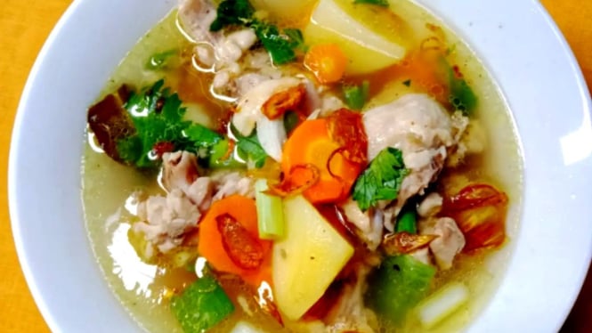 Resep sop ayam terkenal