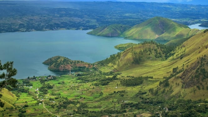 Pemandangan Danau Toba yang Indah