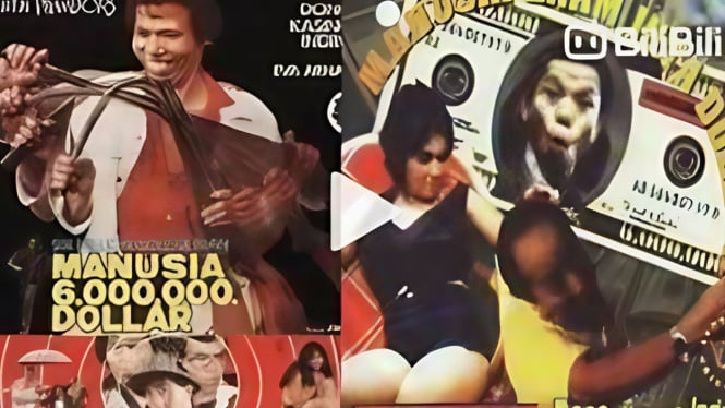 Film Warkop DKI di ANTV 'Manusia 6.000.000 Dollar'