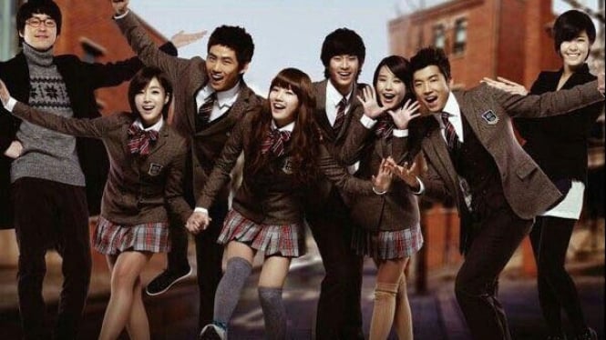 Ilustrasi pemeran Drakor Dream High yang super keren