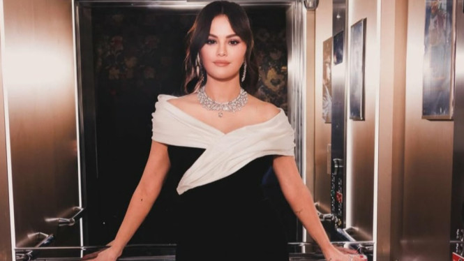 Potret Selena Gomez menghadiri festival film