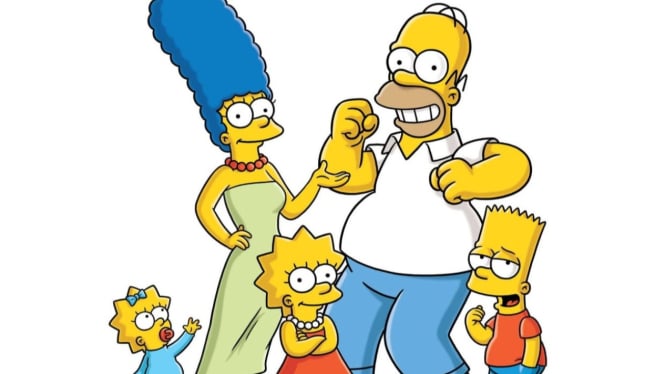 Ilustrasi The Simpsons