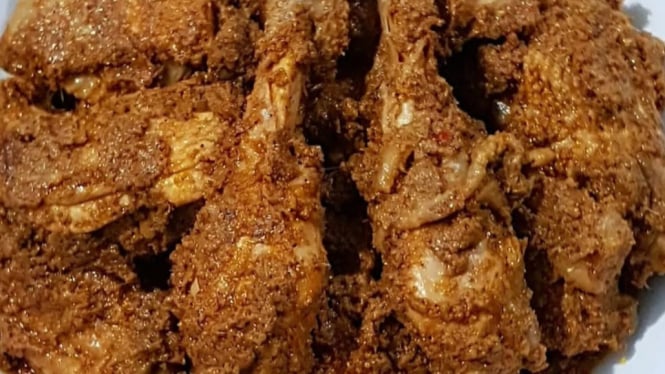 Rendang ayam, alternatif olahan rendang saat lebaran Idul Fitri