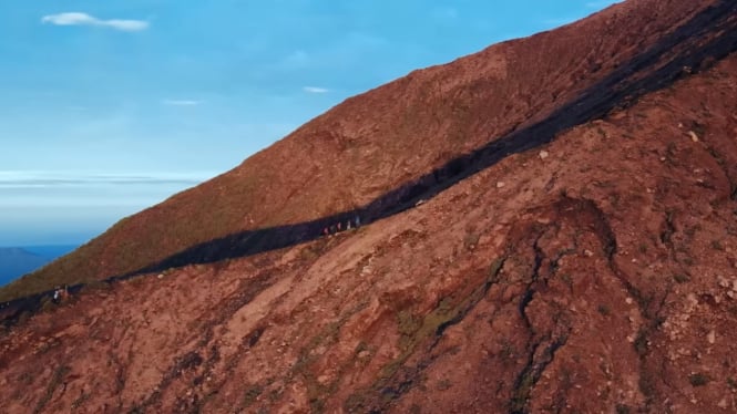 Pemandangan Gunung Kerinci yang Begitu Indah