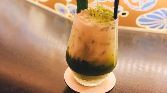 Es Cendol Matcha, minuman unik kombinasi Jepang dan Indonesia