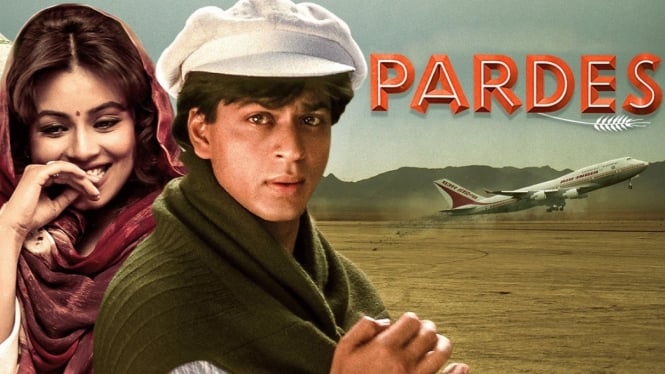 Shah Ruhk Khan dalam 'Pardes' di ANTV