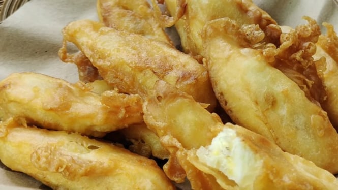 Kumpulan Pisang Goreng yang Terlihat Renyah