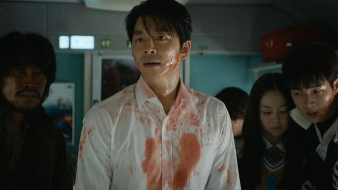 Gong Yoo dalam film Train to Busan