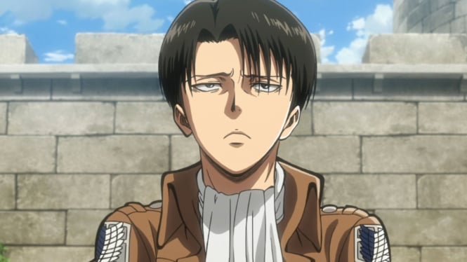 Levi Ackeraman, tokoh anime sampingan overpowered