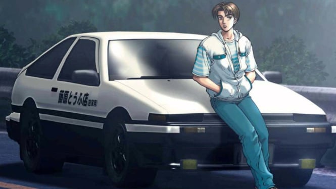 Initial D, anime mobil dan balap terbaik sepanjang masa