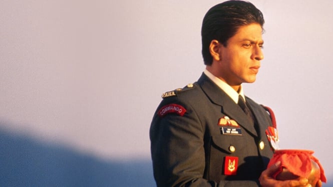 Shah Rukh Khan dalam 'Main Hoon Na' di ANTV