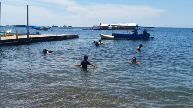Tumpahan Oli Cemari Wisata Bangsring Underwater